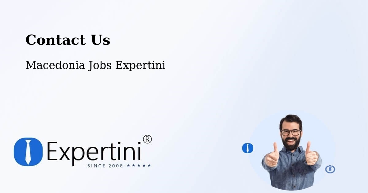 Contact Expertini – Kisela Voda - Macedonia Jobs Expertini