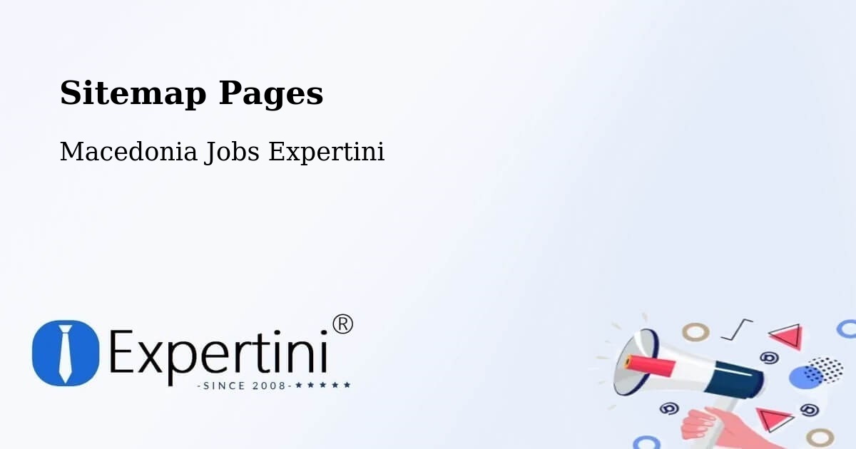 Sitemap Pages - Kisela Voda - Macedonia Jobs Expertini
